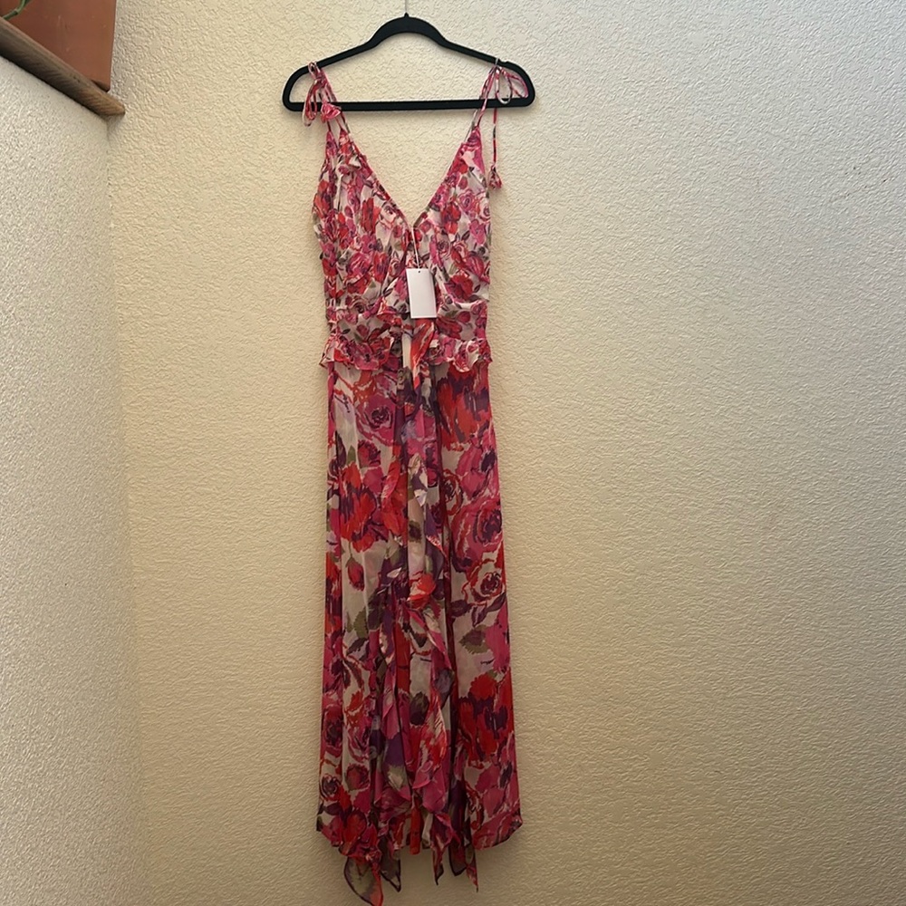 MISA LOS ANGELES Floral Dress